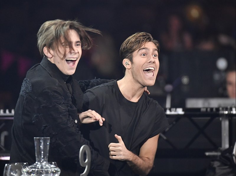 Felix Sandman, Benjamin Ingrosso Felix Sandman, Benjamin Ingrosso